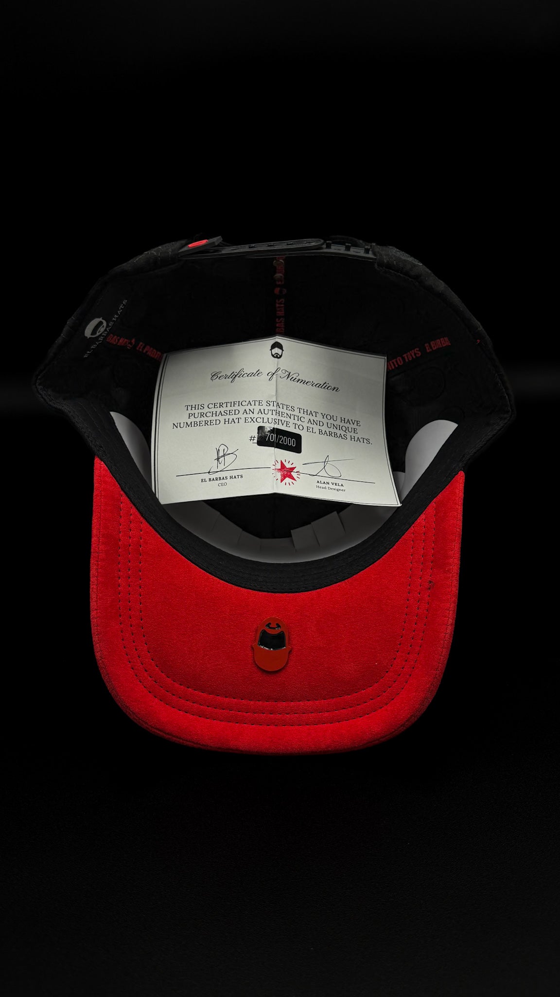 Gorra Barbas Hats X El Padrinito