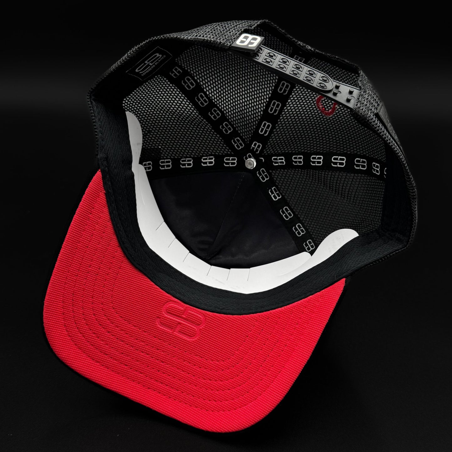 Sombrero Blanco Caballo de colores