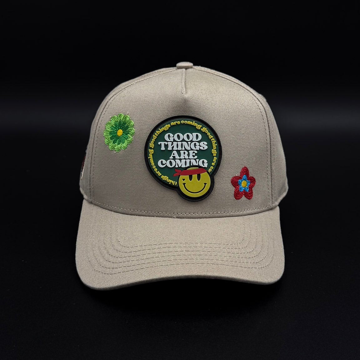 Gorra Problematic And Dangerous Beige