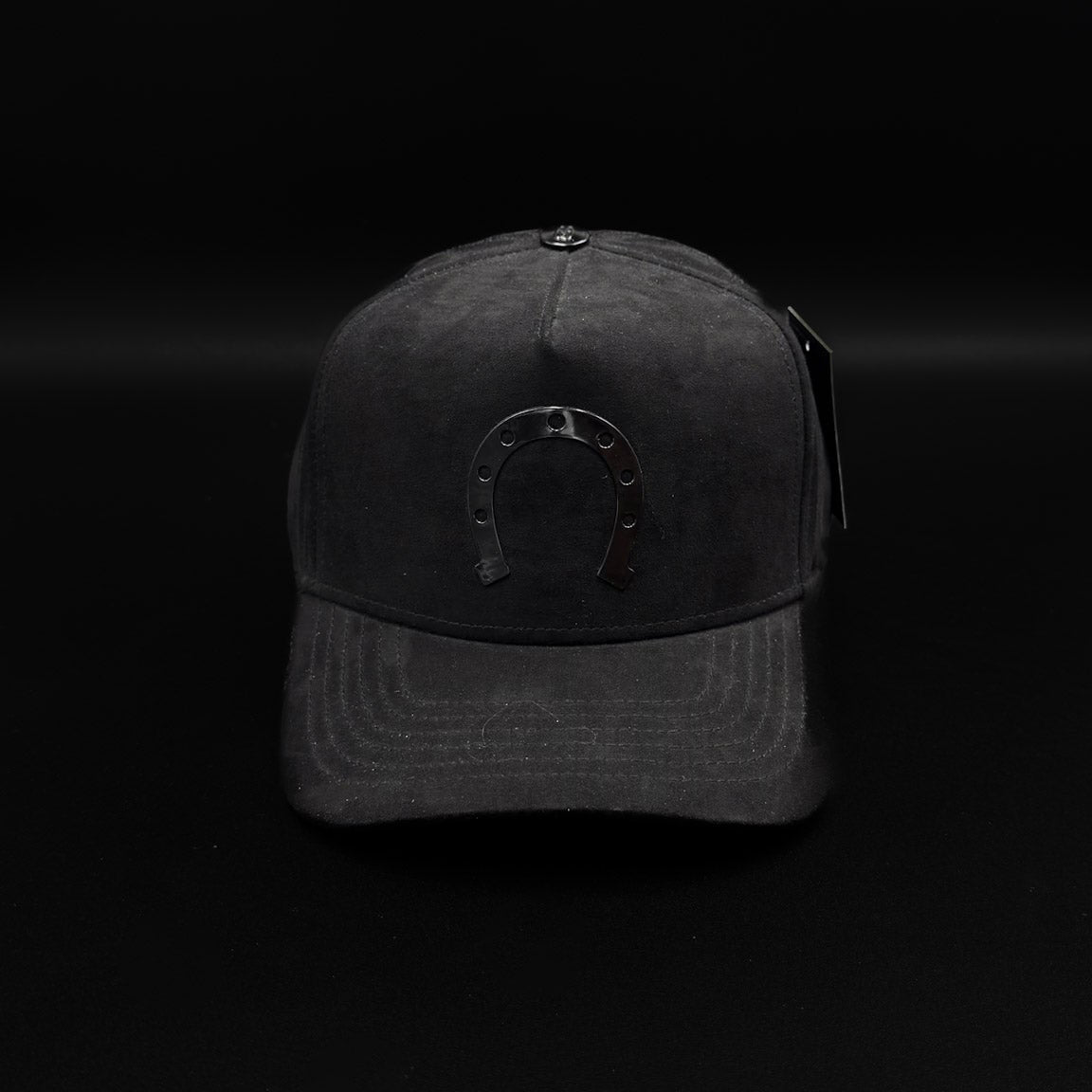 Gorra Sombrero Blanco Herradura Black