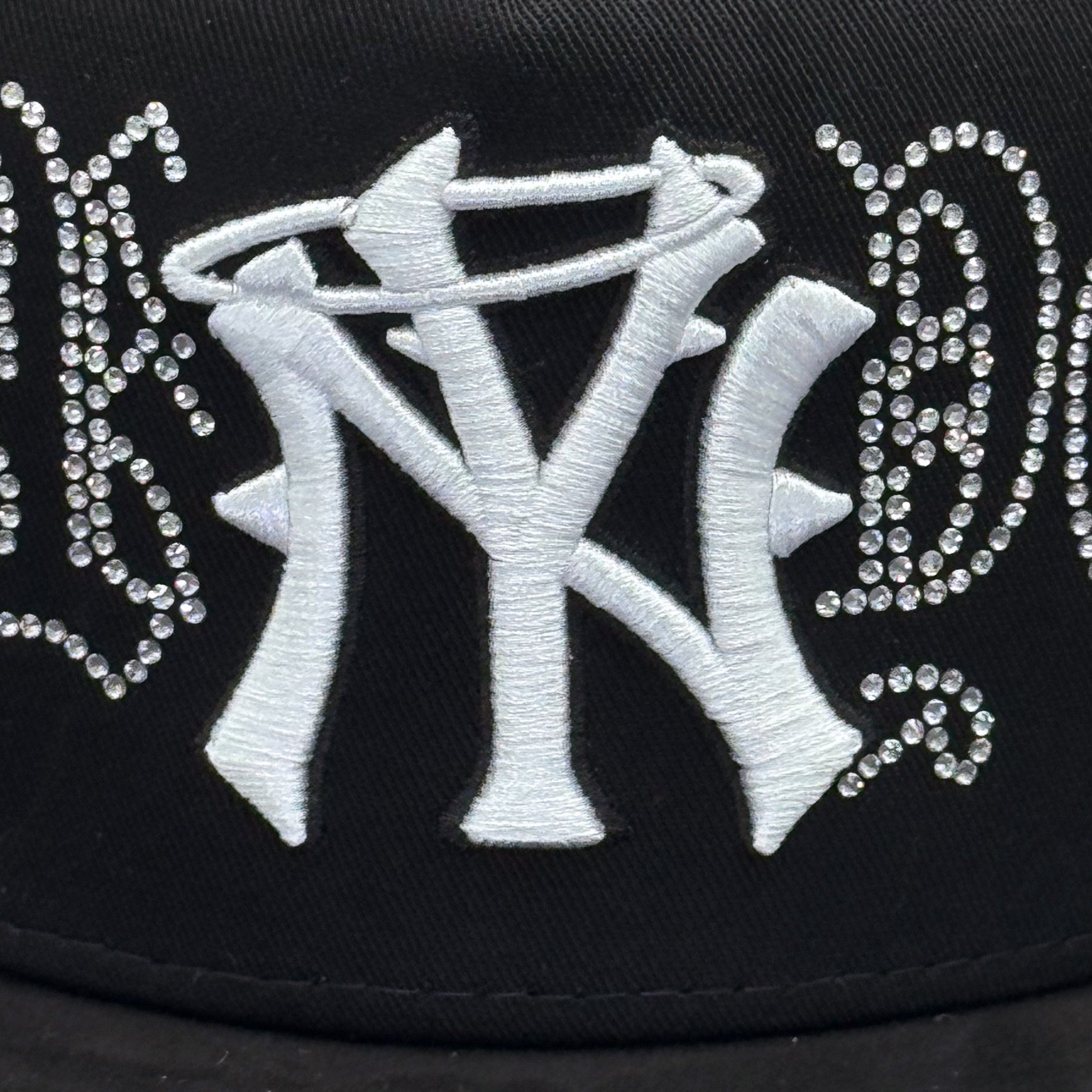 31 hats crystals white