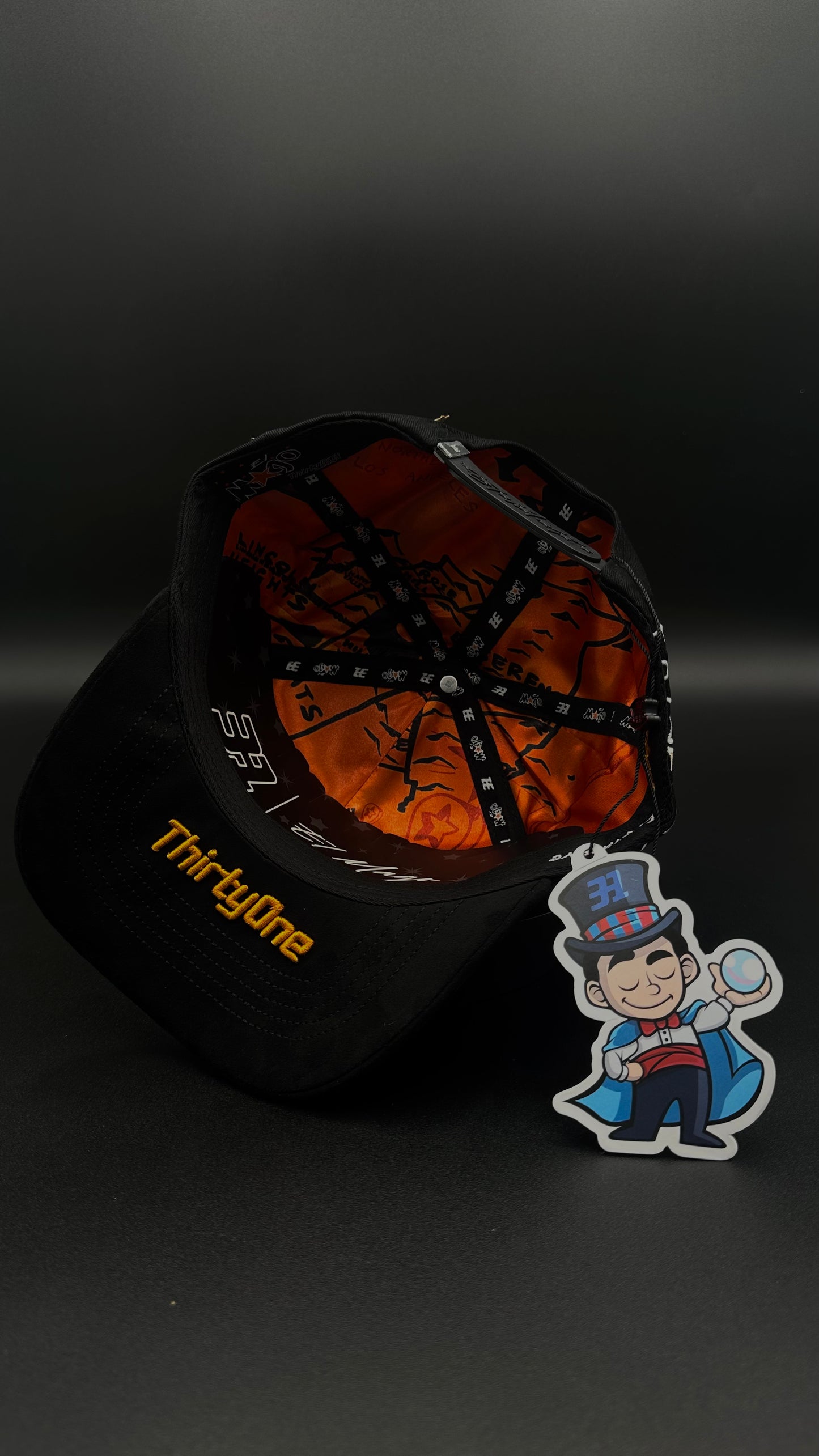 Gorra 31 Hats El Mago Naranja