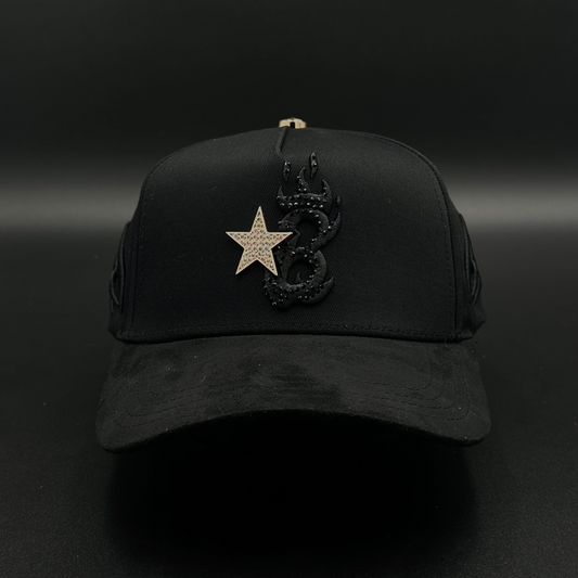 Gorra Barbas Hats B Star Oro Rosa