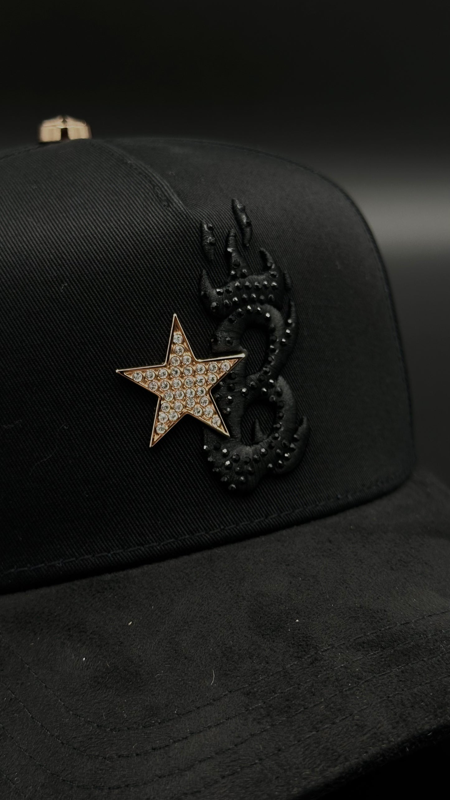 Gorra Barbas Hats B Star Oro Rosa