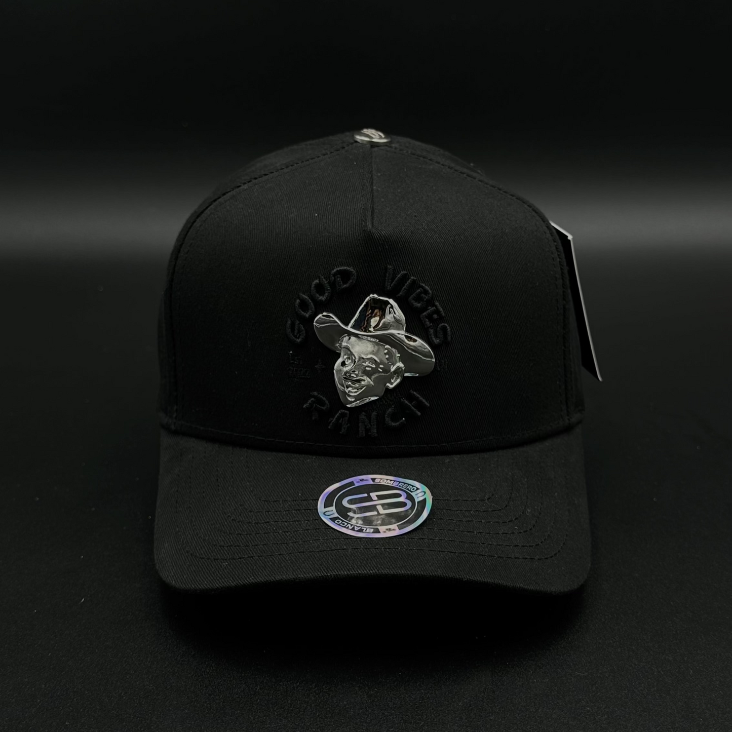 Gorra Sombrero Blanco Good Vibes