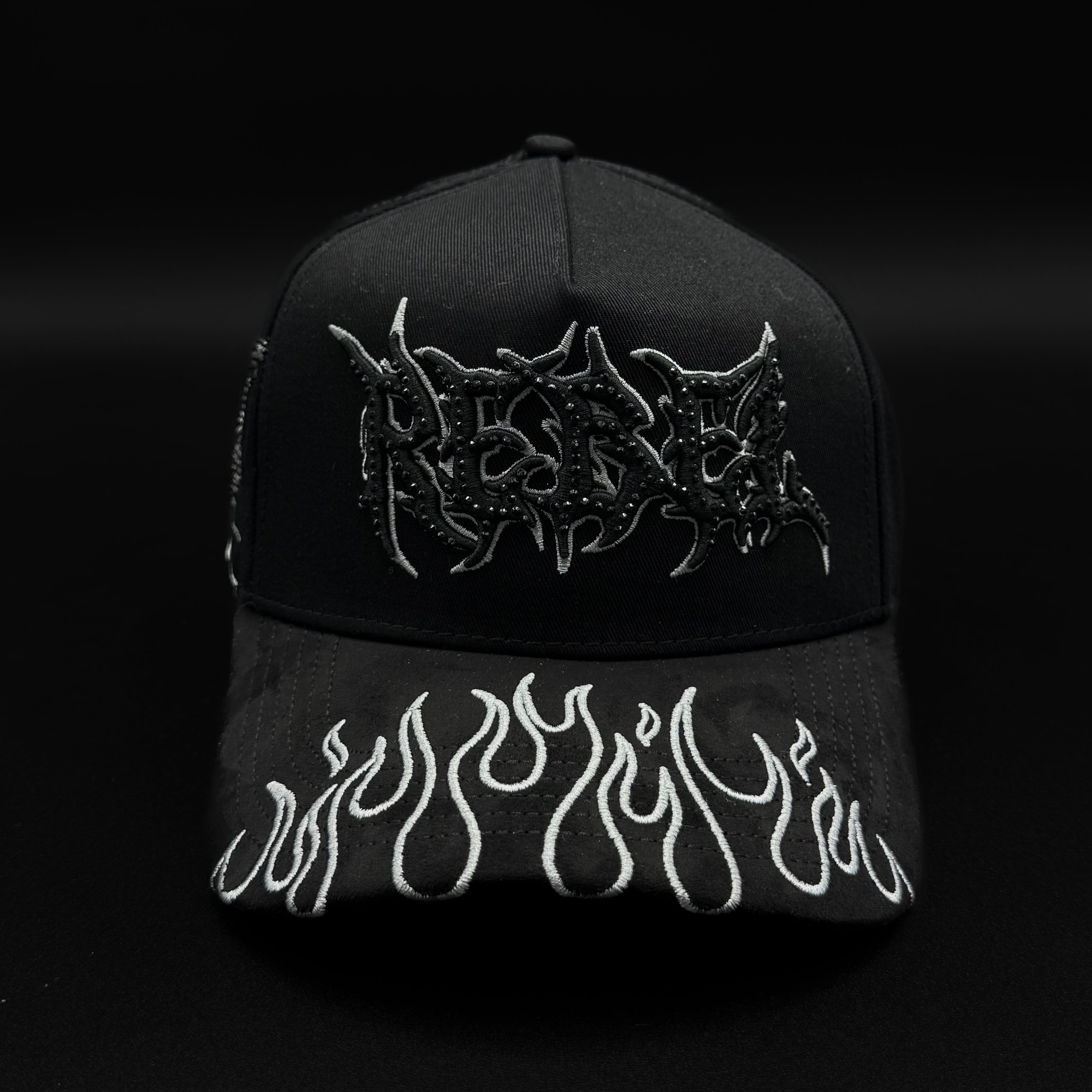 Rebel Hats “Rebel” Black and White