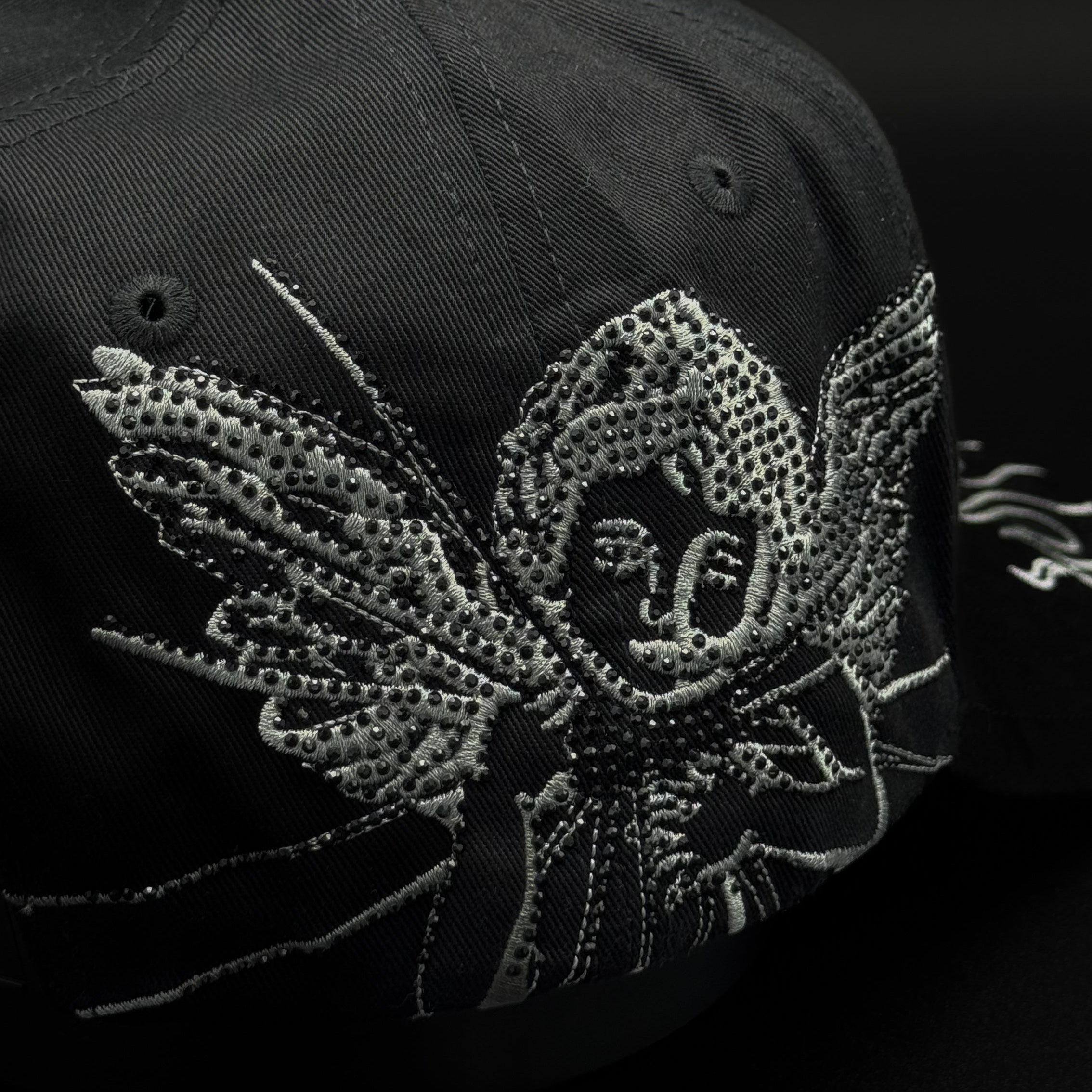 Rebel Hats “Rebel” Black and White