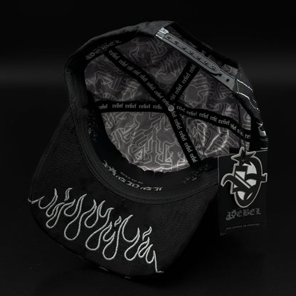 Rebel Hats “Rebel” Black and White