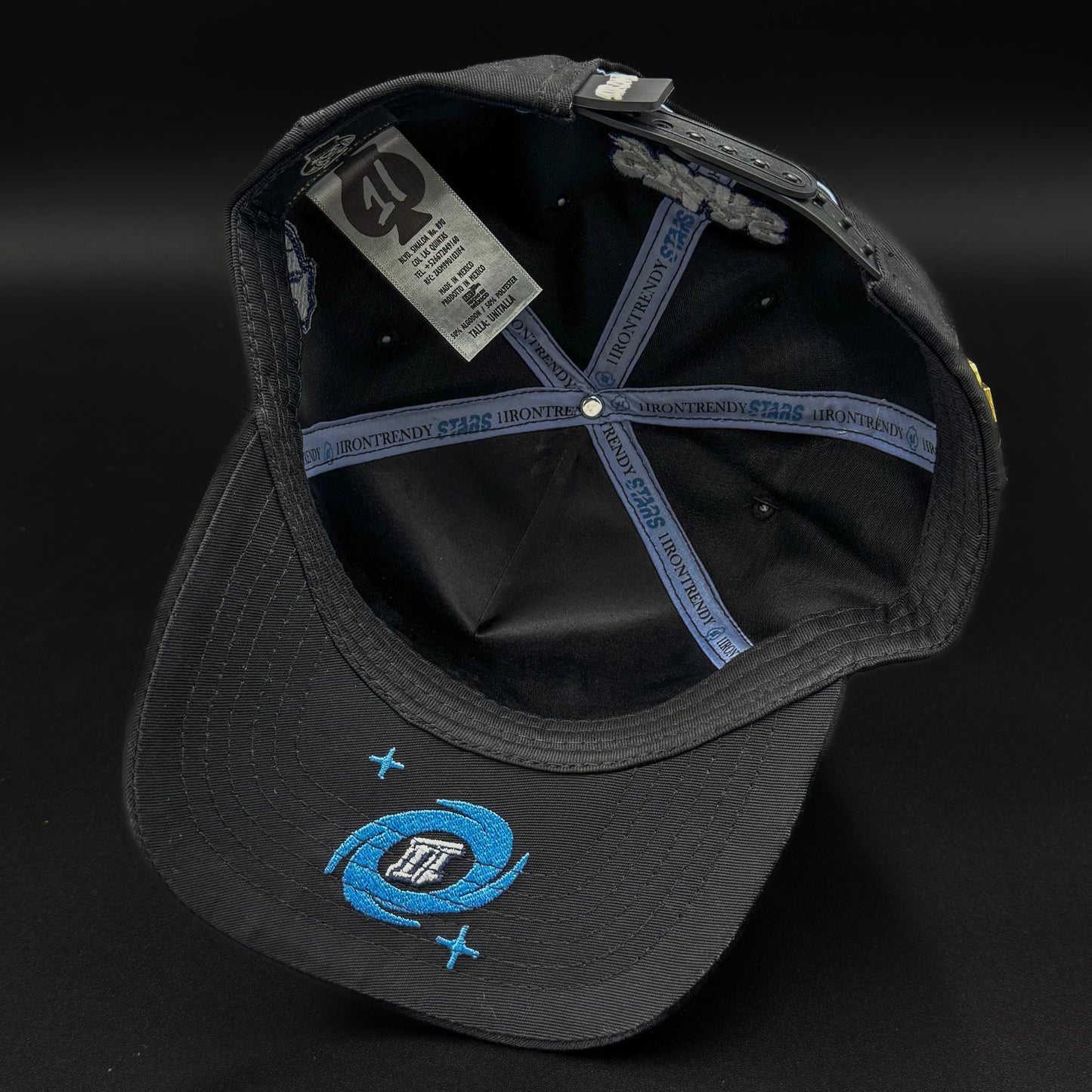 1Iron Trendy Galaxy Black and Blue